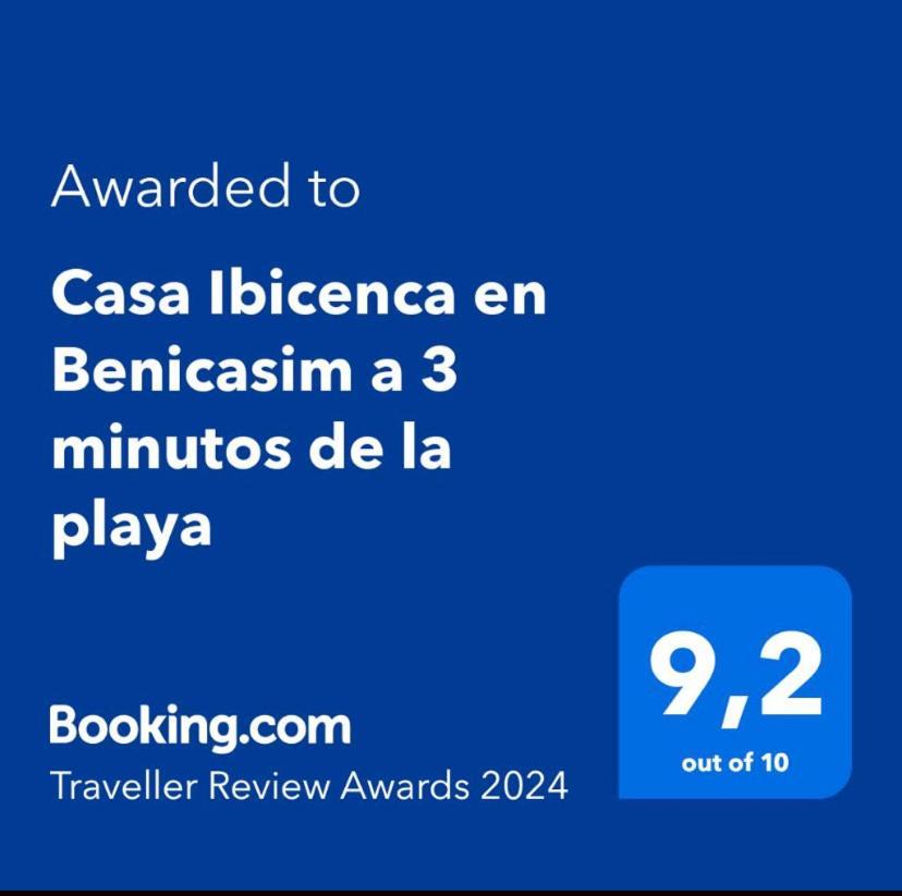 Casa Ibicenca En Benicasim A 3 Minutos De La Playa Apartamento Benicàssim Exterior foto